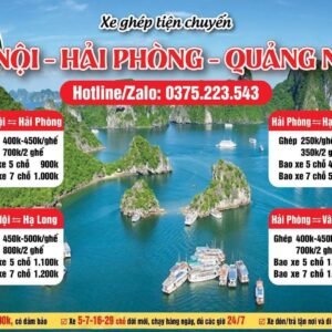 🚖 Xe ghép: Hà Nội - Hải Phòng - Quảng Ninh🚖
