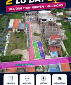Bán 2 lô đất liền kề 81m² - Thủy Nguyên